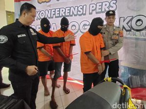 Komplotan Maling Motor di 300 TKP Bogor Terancam 7 Tahun Penjara Komplotan Maling Motor di 300 TKP Bogor Terancam 7 Tahun Penjara