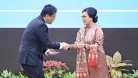 Resmi Lengser, Sri Mulyani Serahkan Kemenkeu ke Purbaya Yudi Sadewa