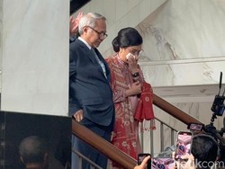 Sri Mulyani Menangis Tinggalkan Kemenkeu