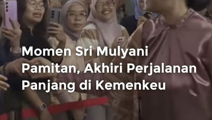 Video: Sri Mulyani Pamitan, Akhiri Perjalanan Panjang di Kemenkeu