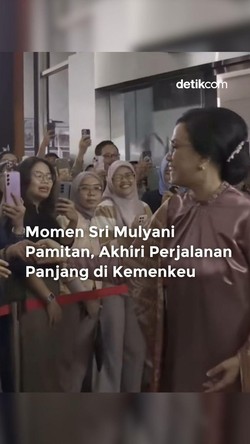 Video: Sri Mulyani Pamitan, Akhiri Perjalanan Panjang di Kemenkeu