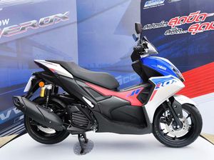 Tampang Yamaha Aerox Terbaru yang Harganya Tembus Rp 44 Jutaan Tampang Yamaha Aerox Terbaru yang Harganya Tembus Rp 44 Jutaan