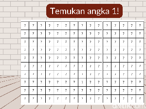 Tes Ketajaman Saraf Mata, Temukan Angka yang Berbeda! Tes Ketajaman Saraf Mata, Temukan Angka yang Berbeda!
