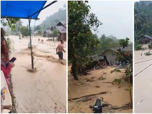 Video: Detik-detik Rumah Terseret Banjir Bandang di Lampung Barat