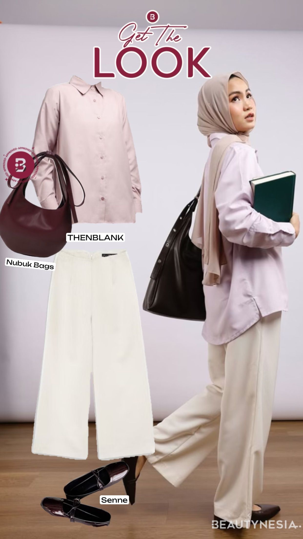 Get The Look: Inspirasi Outfit ke Kantor ala Xaviera Putri, Simpel dan Stylish