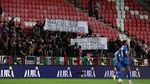 Seperti Ini Bentuk Protes Suporter Gli Azzurri saat Hadapi Israel