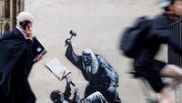 8 Mural Kemanusiaan hingga Pro-Palestina Karya Banksy