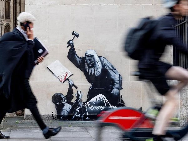 8 Mural Kemanusiaan hingga Pro-Palestina Karya Banksy