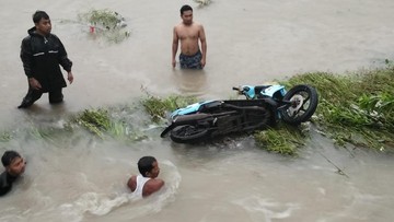 Wanita Hamil 2 Bulan Tewas Terseret Banjir di Jembrana Bali