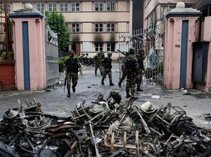 Suasana Mencekam, Tentara Nepal Perketat Patroli di Kathmandu Usai Kerusuhan