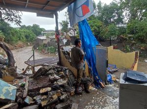 Kampung Jawa di Denpasar Jadi Korban Banjir Bali, Rumah Habis Disapu Air Kampung Jawa di Denpasar Jadi Korban Banjir Bali, Rumah Habis Disapu Air
