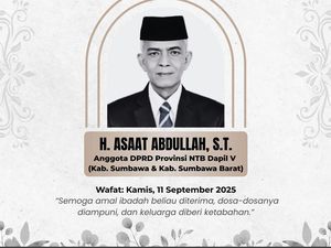 Anggota DPRD NTB Asaat Abdullah Meninggal Dunia Anggota DPRD NTB Asaat Abdullah Meninggal Dunia