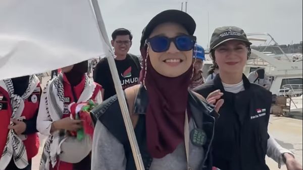 Wanda Hamidah-Chiki Fawzi dari Tunisia, Berlayar ke Gaza Bareng Greta Thunberg
