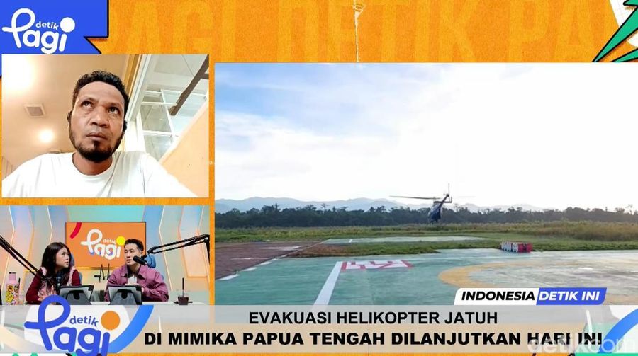 Video: Evakuasi Helikopter Jatuh di Mimika Papua Tengah Dilanjutkan Hari Ini