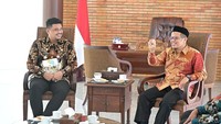 Ketua PKS Sumut Andi Pranata Temui Gubsu Bobby