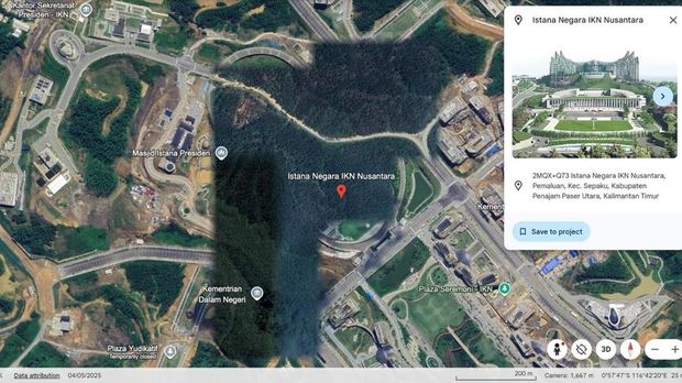 IKN Google Earth