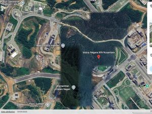 Tampilan IKN dari Google Earth yang Tak Utuh Bikin Penasaran Tampilan IKN dari Google Earth yang Tak Utuh Bikin Penasaran