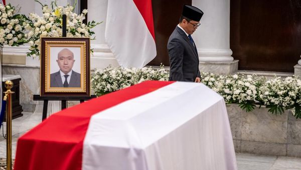 Kemenlu Gelar Penghormatan Terakhir untuk Zetro Leonardo Purba, Staf KBRI Lima