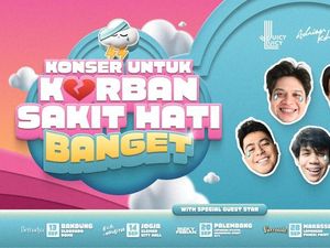 Juicy Luicy, Adrian Khalif-Bernadya Isi Konser untuk Korban Sakit Hati Banget Bandung Juicy Luicy, Adrian Khalif-Bernadya Isi Konser untuk Korban Sakit Hati Banget Bandung