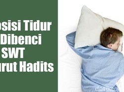 Posisi Tidur yang Dibenci Allah SWT