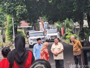 Perdana, Prabowo Tinjau Sekolah Rakyat Margaguna Jaksel