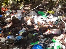 Sampah Menggunung di Gunung Gede Pangrango Usai Libur Panjang