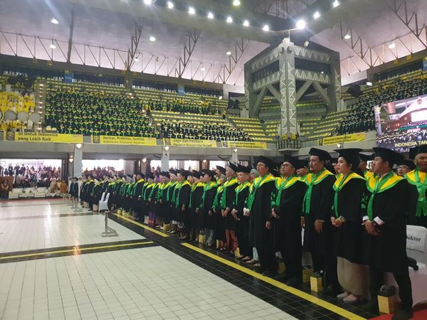 UI Wisuda 9.817 Mahasiswa, Dihadiri Mantan Wapres Jusuf Kalla