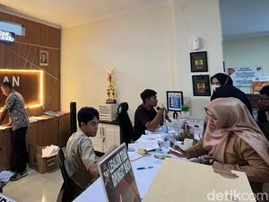 Jadi Syarat, PPPK Paruh Waktu Antre Urus SKCK di Lampung