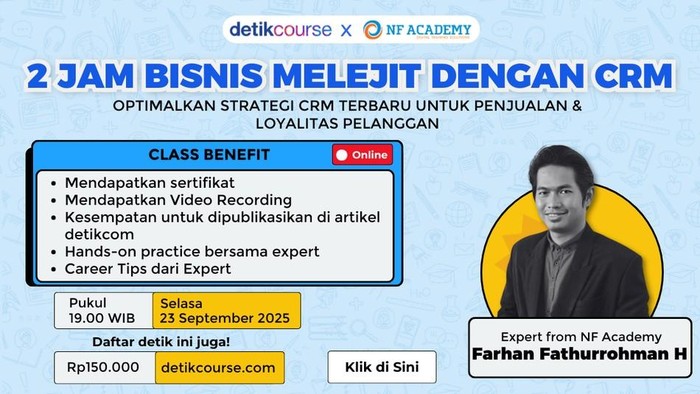 Mau Omzet Bisnis Melejit? Pelajari Rahasia CRM dalam 2 Jam!