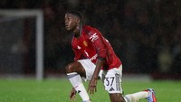 Oleh sebab itu, Mainoo mau cabut dari Man United demi bisa bermain reguler dan amankan tempatnya di timnas (REUTERS/Peter Powell)