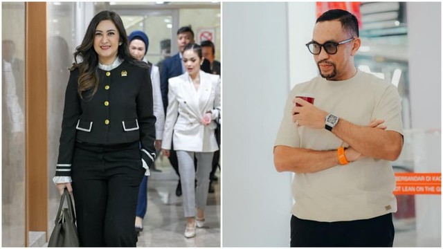 Berita Seputar Selebriti Insertlive Terkini : Muncul Konten Video 7 Menit Nafa Urbach dan Ahmad Sahroni, Isinya...