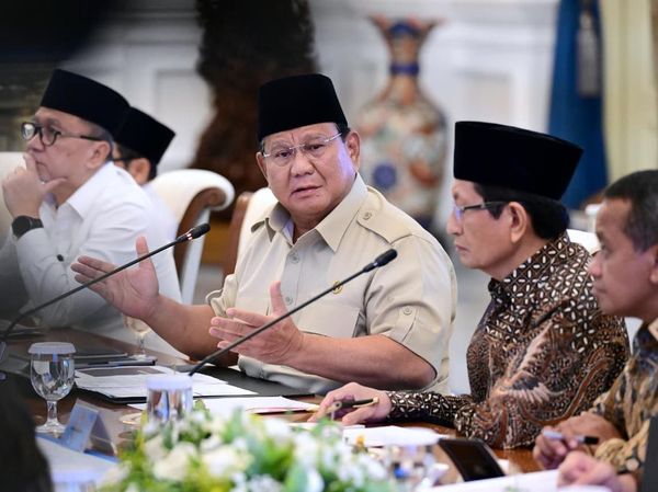 Potret Kunjungan Presiden Prabowo ke Area dan Korban Banjir Bali