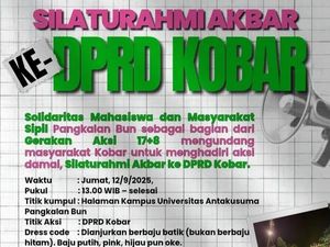 Massa di Kobar Akan Gelar Aksi, Minta Pemerintah Seriusi Tuntutan 17+8 Massa di Kobar Akan Gelar Aksi, Minta Pemerintah Seriusi Tuntutan 17+8
