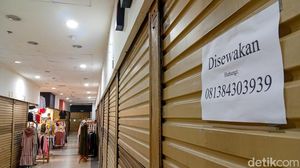 Sesepi Ini Mal di Tangsel, Banyak Kios Tutup