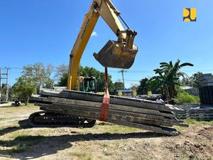 Jalan-Jembatan Rusak Imbas Banjir Bandang di Nagekeo NTT Diperbaiki
