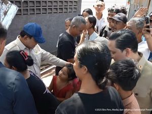 Video: Kala Prabowo Lansung Tinjau Korban Banjir Bali Sepulang dari Qatar