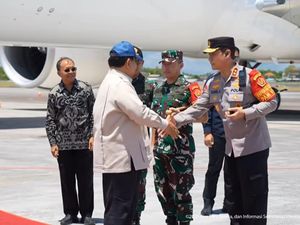 Prabowo Mendarat di Bali Usai Kunker Qatar hingga Abu Dhabi