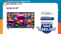 Hore! Smart LED TV 43 FHD Ada Diskon di Transmart Full Day Sale
