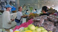 Aktivitas Pedagang di Pasar Badung Bali Kembali Normal Pascabanjir
