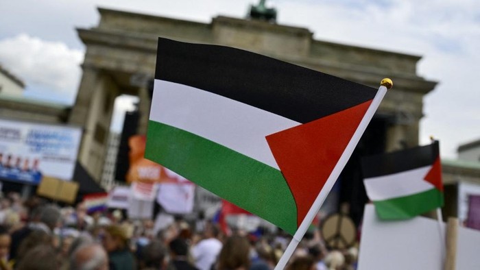 Berlin Membara, Ribuan Orang Padati Jalanan Bela Palestina!