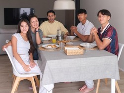 Adil, Donna Agnesia dan Darius Lepas Anak Ketiga Susul Kakak ke Portugal