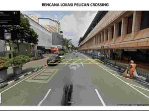 Pemprov DKI Uji Coba Pelican Crossing di Stasiun Cikini Hari Ini Pemprov DKI Uji Coba Pelican Crossing di Stasiun Cikini Hari Ini