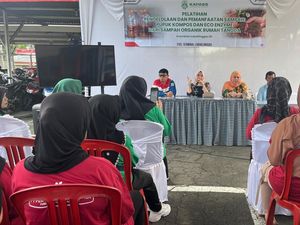 Pertamina FT Lubuklinggau Gelar Pelatihan Olah Sampah Jadi Kompos-Eco Enzyme Pertamina FT Lubuklinggau Gelar Pelatihan Olah Sampah Jadi Kompos-Eco Enzyme