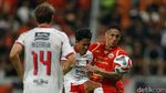 Duel Sengit Persija vs Bali United Berakhir Sama Kuat 1-1