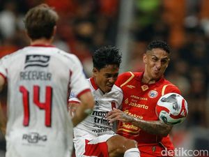 Hasil Super League: Persija Imbang dengan Bali United 1-1 Hasil Super League: Persija Imbang dengan Bali United 1-1