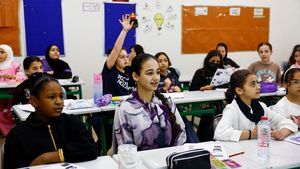 Sekolah Darurat di UEA, Asa Baru bagi Anak-anak Pengungsi Gaza