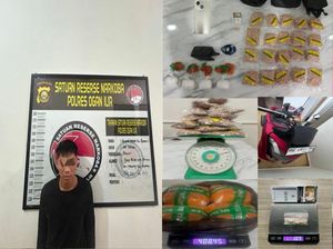 3,8 Kg Ekstasi Disita dari Tangan Kurir di Ogan Ilir 3,8 Kg Ekstasi Disita dari Tangan Kurir di Ogan Ilir