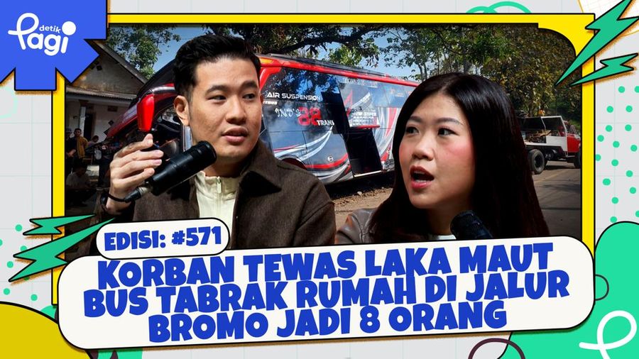 Video: Korban Tewas Laka Maut Bus Tabrak Rumah di Jalur Bromo Jadi 8 Orang