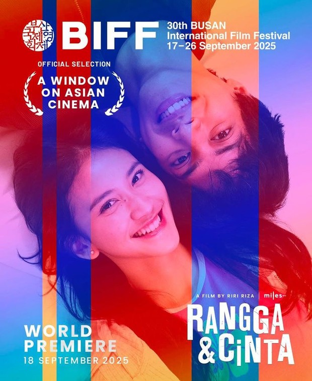 Film bioskop terbaru Rangga & Cinta (2025)/Foto: Miles Films