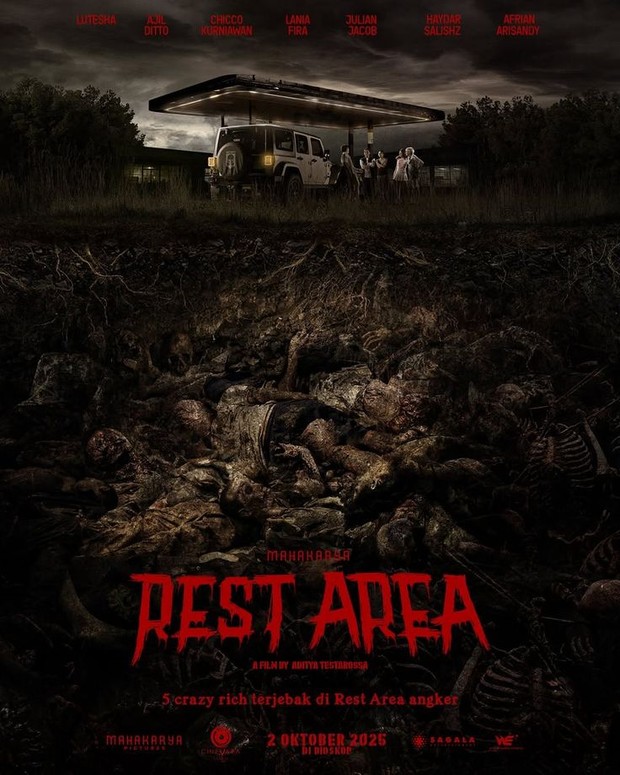 Film bioskop terbaru Rest Area (2025)/Foto: Mahakarya Pictures